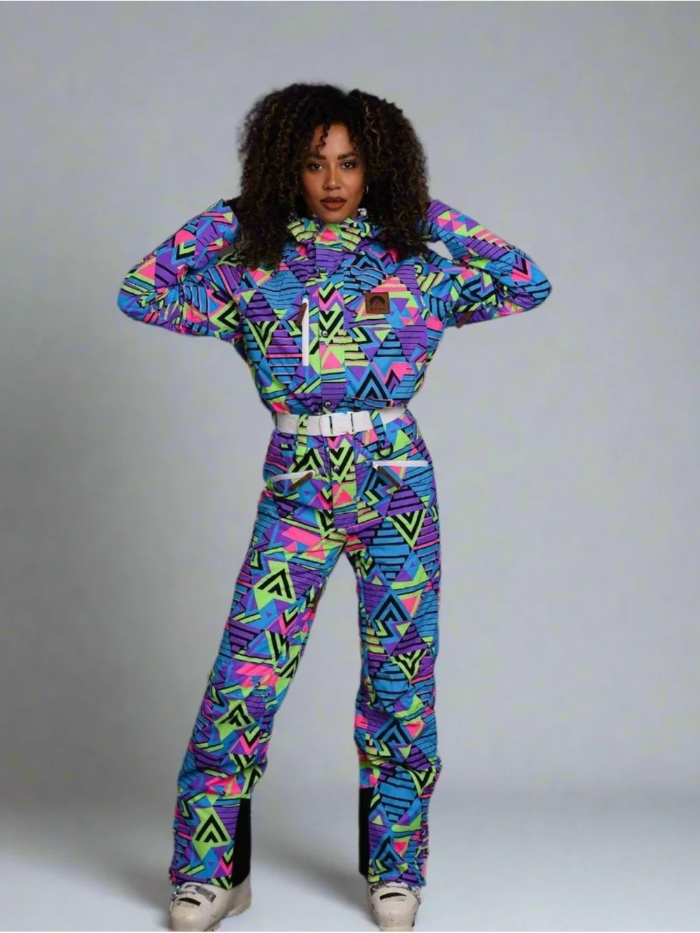 Women's OOSC Ski Suit- Future Shock, size XL